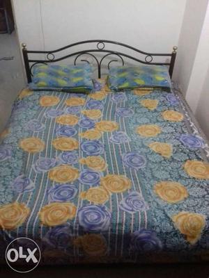 Purple And Yellow Floral Bedding Set