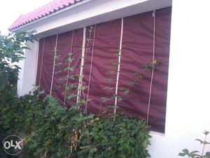 Roller bamboo blinds for all seasons