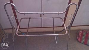 Stainless steel baby cradle