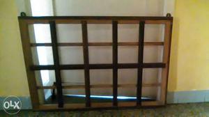 Wooden block or gate made up of teak. Height 2