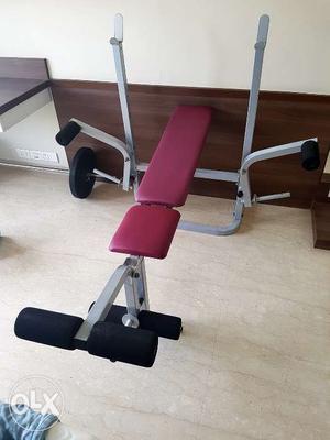 100 kg Complete Home Gym Set - 35 Pieces