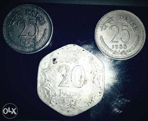 3 Vintage Collector Coins