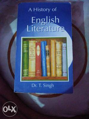 A HIstory Of English Literature By Dr. T. Singh Book