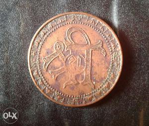 An Antique coin of LAKSHMI