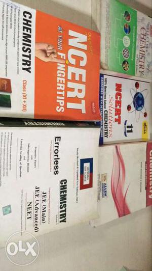 CHEMISTRY books for NEET/ JEE. Rs.200 each.