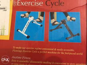 Flemingo exercise cycle,never used gifted item