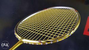 Gold Color Tennis Racket