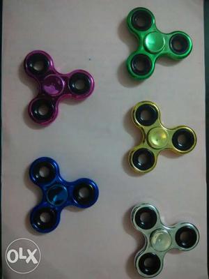 Good quality chrome fidget spinners all colours