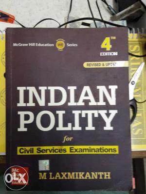 Indian Polity For Civil Services Examinations Book By M