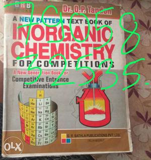 Inorganic chemistry book by. Dr.. OP. TANDON