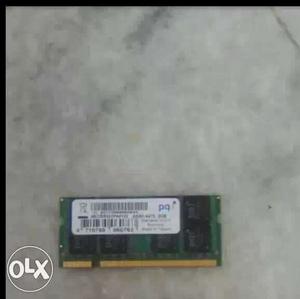 Laptop ram 2GB DDR2 with good working condition.