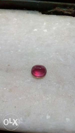 Natural ruby gemstone, manik. total weight 7.64