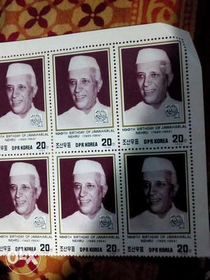 Nehru stamps