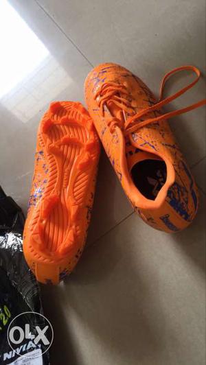 Orange Cleats