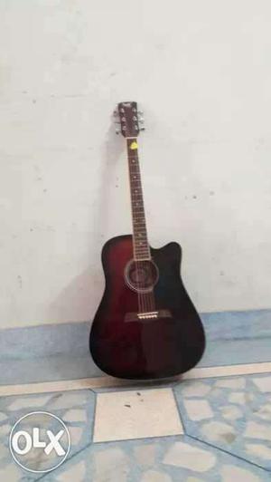 Quality Xtag jumbo Guitar with Amplifier,
