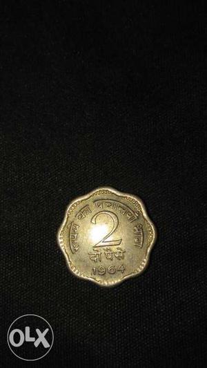 Round Silver 2 Coin