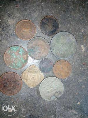 Silver Copper Coin Collection