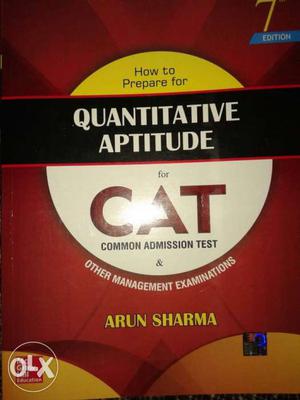 15 Days used New Arun Sharma Quant book