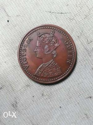 150 years old uk 1 anna Victoria queen coin...