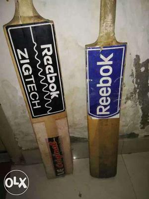 2 reebok kashmir cricket bats in a good condition
