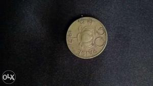 20 paisa old coin of 