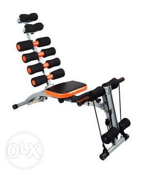 Black And Orange Exercise Equipment
