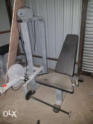 Black Inclined Weight Bench