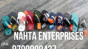 Branded flip flops limited stock. 4 jain colony