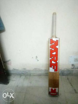 Brown And White MRF Cricket Bat