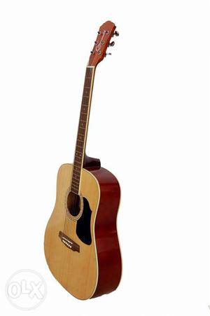 Brown Dreadnought Acoustic Guitar