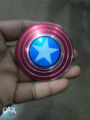 Captain America Shield Fidget Hand Spinner