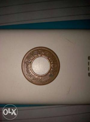 Copper Pice India  Coin