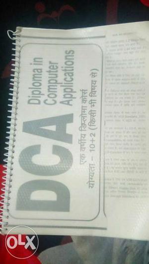DCA 1 year diploma course complete note's in