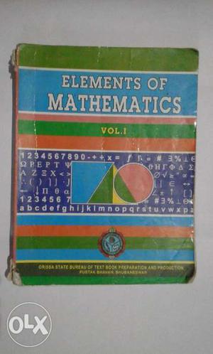 Elements of mathematics for +2 Chse