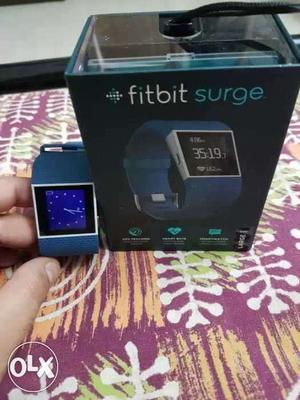 Fitbit surge2 4 months old with bill box n