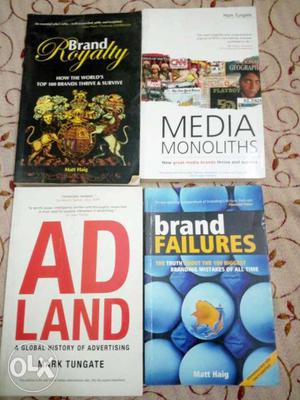 Four Books on Advertising and Branding