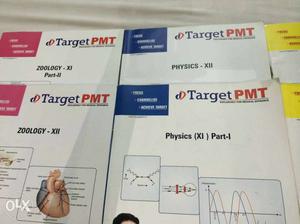 Four Target PMT Educational Books