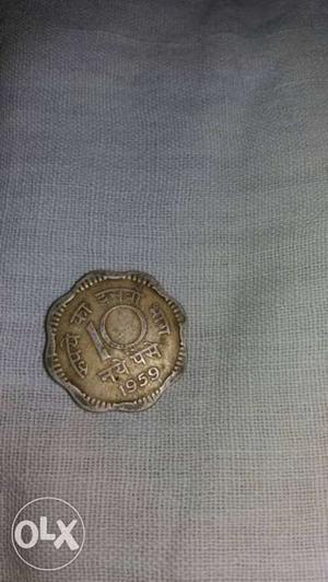 Gold 10 Indian Coin