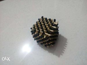 Handmade matchstick cube for sale.