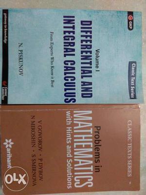 IIT-JEE Maths Books by international authors