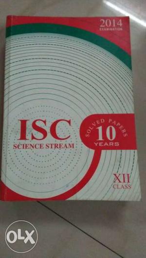 In a very good condition.ISC last 10 years solved