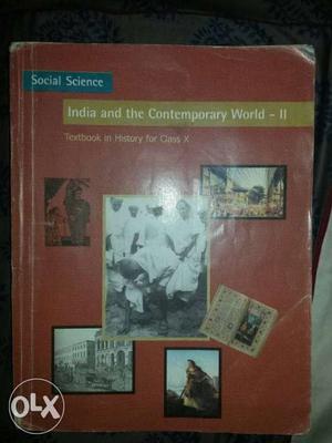 India And The Contemporary World Book