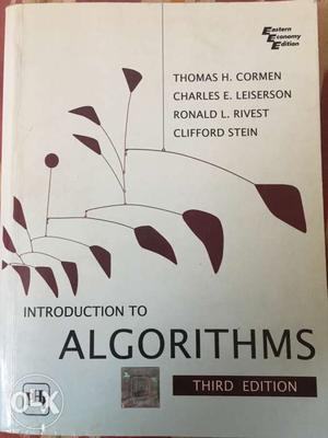 Introduction to Algorithms By cormen. NEW