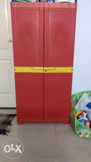 Kid's cupboard, 4 feet tall, used for 1 year, in