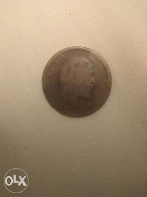  King Edward 7, one quarter coin