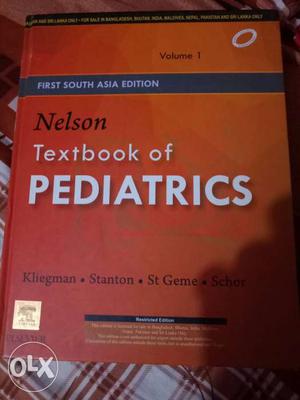 Nelson Textbook Of Pediatrics 21 Edition all three Volumes