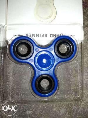 New fidget spinner blue colour, not used