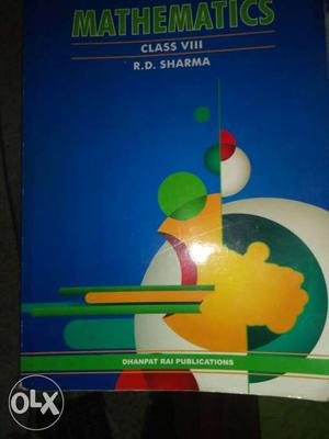 Rd sharma 8th std reference book in very good