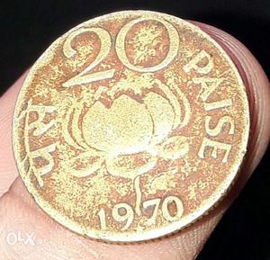  Round Indian Paise Coin