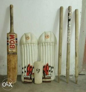 SG cricket kit (bdm.bat) (sg elbow) (SG pads) (SG